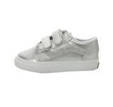 000CTG7VF1-R Vans Old Skool V Bebek Spor Ayakkabı Gri