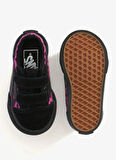 Vans Siyah - Pembe Bebek Yürüyüş Ayakkabısı VN000CTGPIB1-Old Skool V