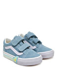Vans Mavi Kız Çocuk Yürüyüş Ayakkabısı VN000D4DCFL1-Old Skool V Heart