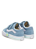 Vans Mavi Bebek Yürüyüş Ayakkabısı VN000D4SCFL1-Old Skool V Heart