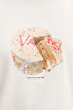 Caked SS Erkek Beyaz T-Shirt - VN000R15
