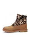 Timberland Tb0A5M5N Timberland Premium 6 Inch Lace Up Boot Bej Kadın Bot