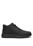 Timberland Deri Siyah Erkek Bot HUDSON ROAD MID LACE UP CHUKKA BOOT