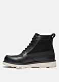 Timberland Deri Siyah Erkek Bot BRITTON MILLS MID LACE UP WATERPROO