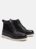 Timberland Deri Siyah Erkek Bot BRITTON MILLS MID LACE UP WATERPROO