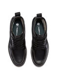 Timberland Deri Siyah Erkek Bot BRITTON MILLS MID LACE UP WATERPROO