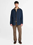 Timberland TB0A44GB4331-Waterproof Barn Coat Mavi Regular Fit Düz Erkek Ceket