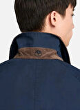Timberland TB0A44GB4331-Waterproof Barn Coat Mavi Regular Fit Düz Erkek Ceket