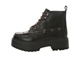 B0A27YZW021-R Timberland Stone Street Mıd Lace Up Boot Kadın Bot Ve &amp;Ccedil;izme Siyah