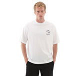 B0A6KY31001-R Timberland &amp;#039;My Boots&amp;#039;&amp;#039; Short Sleeve Tee Erkek T-Shirt Beyaz