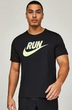 Nike Dri-Fit Run Energy Miler Ss Erkek Siyah Spor Tişört
