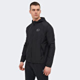 M Nsw Sw Air Run Jkt Siyah Erkek Koşu Ceketi