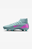 Nike Zm Superfly 10 Academy FG/MG FQ1456-301 Mavi Unisex Krampon