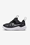 Nike COSMIC RUNNER (TD) HM4401 003 Unisex Çocuk Spor Ayakkabı Siyah Beyaz 19-30 