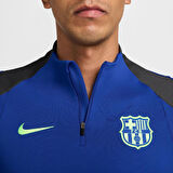 Nk Dri-Fit Fc Barcelona Strike Mavi Erkek Futbol Üstü