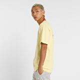 New Balance Athletics Tennis Cartoon Erkek Sarı T-Shirt