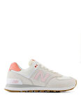 New Balance 574 WL574IPK-Lifestyle Women Shoes Bej - Pembe Kadın Lifestyle Ayakkabı