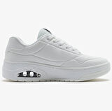 Skechers  UNO COURT Erkek Beyaz Spor Ayakkabı 183145-WHT