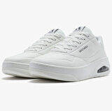 Skechers  UNO COURT Erkek Beyaz Spor Ayakkabı 183145-WHT