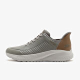 Erkek Sneaker ( Günlük) 118305 TPE Skechers BOBS SQUAD CHAOS-HEEL PREFERRED Taupe/Natural