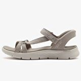 Skechers  GO WALK FLEX -ILLUMINATE Kadın Bej Sandalet 141481-TPE