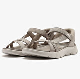 Skechers  GO WALK FLEX -ILLUMINATE Kadın Bej Sandalet 141481-TPE