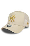 New Era Wmns Metallic Trucker Neyyan  Stnmtg Şapka Bej