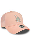 New Era Wmns Metallic Trucker Losdod Plmmts Şapka Pembe