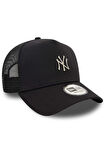 New Era Metallic Trucker Neyyan  Nvy Şapka Lacivert