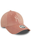 New Era Wmns Velour Diamante 9Forty Neyyan  Pnk Şapka Pembe