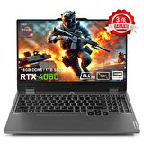 Lenovo LOQ 15ARP9 83JC00FKTRv4 AMD Ryzen 7-7435HS 16GB DDR5 1TB SSD RTX4060 8GB 15.6 inç 144Hz Full HD FreeDos Gaming Laptop