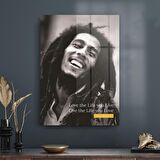 Decovetro Cam Tablo Bob Marley
