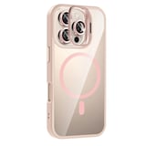 Joko  İphone 16 Pro Max Remim Lensli Magsafe Standlı Kapak - Pembe
