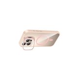 Joko  İphone 16 Pro Max Remim Lensli Magsafe Standlı Kapak - Pembe
