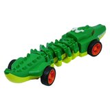 Timsah Araba - Otomatik Hareketli Sesli Işıklı 32 cm - Yeşil Timsah - 1 ADET