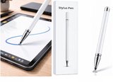 A54 Uyumlu Dokunmatik Stylus Kalem Disk Uçlu Hassas Beyaz Tablet Telefon Çizim Kalemi