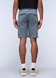 Napapijri NP0A4HOSG1Y1-N-HORTON Gri Normal Bel Regular Fit Erkek Şort