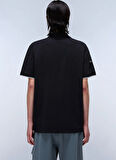 Napapijri NP0A4IDA0411-E-BADGE SUM Siyah Relaxed Erkek T-Shirt
