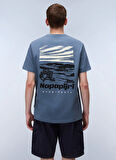 Napapijri NP0A4ILXG1Y1-S-VIGNONI BACK SS Gri Relaxed Erkek T-Shirt