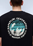 Napapijri NP0A4ILX9411-S-VIGNONI BACK SS Siyah Relaxed Erkek T-Shirt