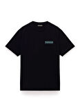 Napapijri NP0A4ILX9411-S-VIGNONI BACK SS Siyah Relaxed Erkek T-Shirt