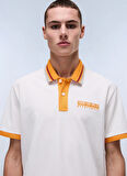 Napapijri NP0A4ILYN1A1-E-MURLO SS Beyaz Relaxed Erkek T-Shirt
