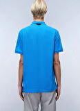 Napapijri NP0A4IN9B2W1-E-AMUNDSEN 1 Mavi Relaxed Erkek T-Shirt