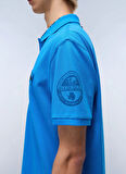 Napapijri NP0A4IN9B2W1-E-AMUNDSEN 1 Mavi Relaxed Erkek T-Shirt