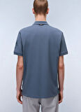 Napapijri NP0A4IN9G1Y1-E-AMUNDSEN 1 Gri Relaxed Erkek T-Shirt