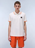 Napapijri NP0A4ID5N1A1-E-MACAS SS 1 Beyaz Relaxed Erkek T-Shirt