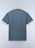 Napapijri NP0A4ID5G1Y1-E-MACAS SS 1 Gri Relaxed Erkek T-Shirt