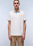 Napapijri NP0A4ID4N1A1-E-ZERI SS Beyaz Relaxed Erkek T-Shirt
