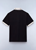 Napapijri NP0A4ID49411-E-ZERI SS Siyah Relaxed Erkek T-Shirt