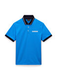 Napapijri NP0A4ID4B2W1-E-ZERI SS Mavi Relaxed Erkek T-Shirt